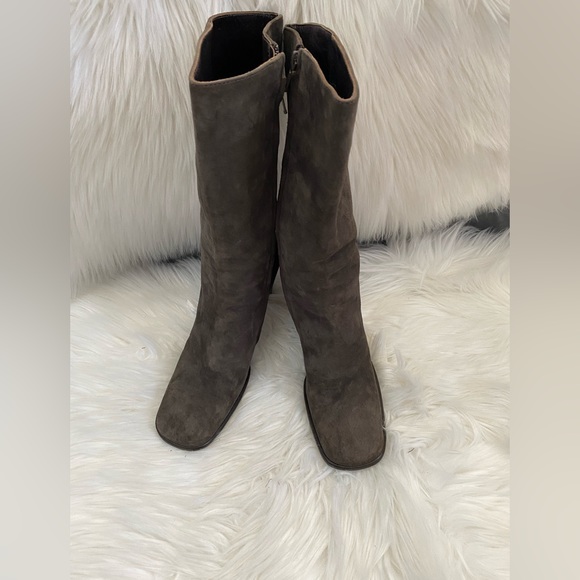 Gucci suede heels boots size 7.5 - Picture 11 of 15